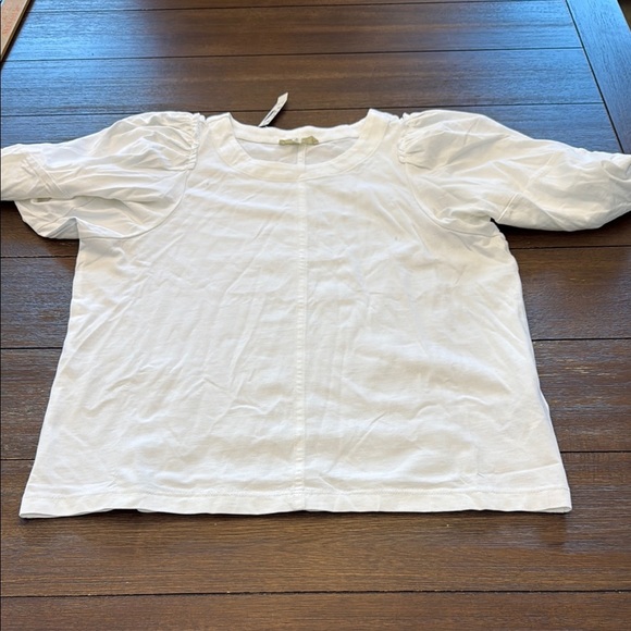 Madewell Puff-Sleeve Tee Size Medium - Picture 4 of 13